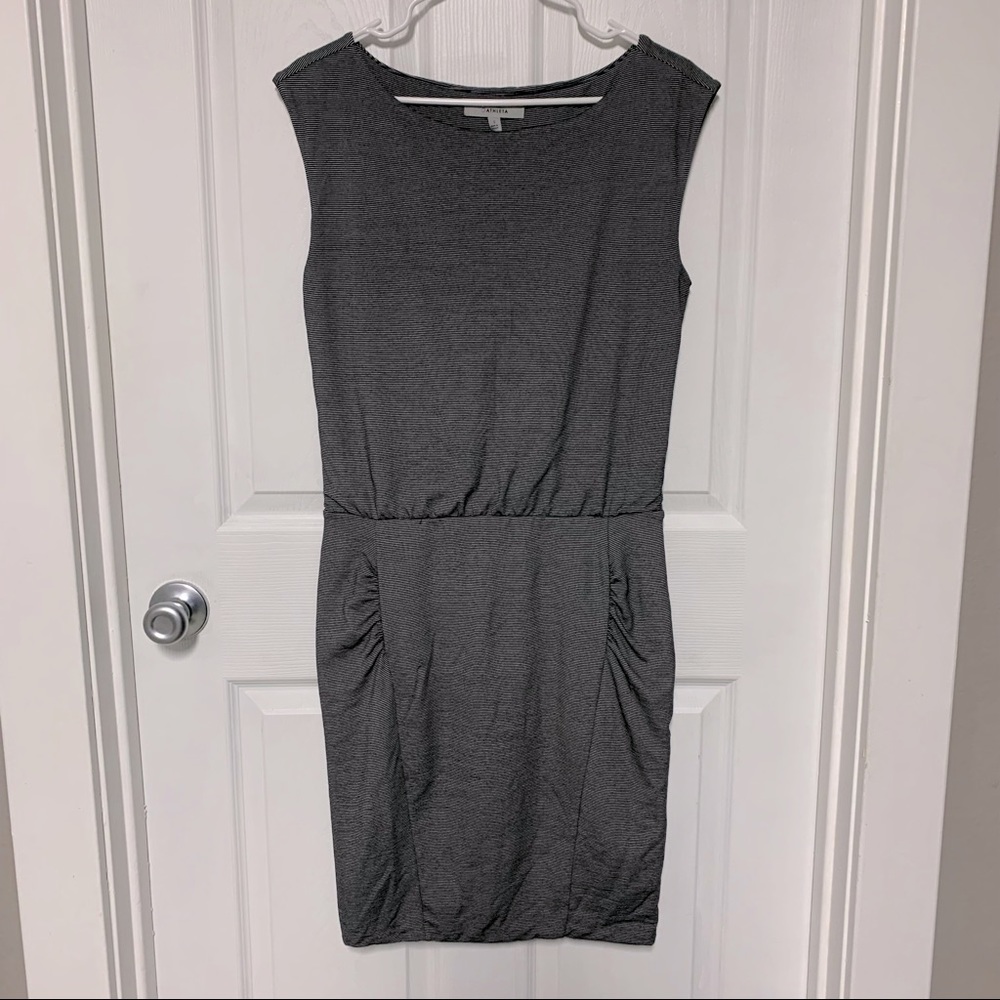 Athleta Micro Striped Westwood Dress